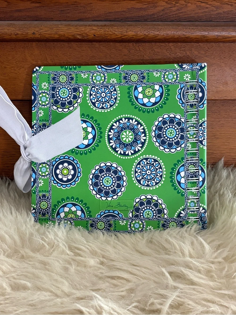 Vera Bradley ‘Cupcake Green’ Celebrations Card Organizer Occasions Calendar